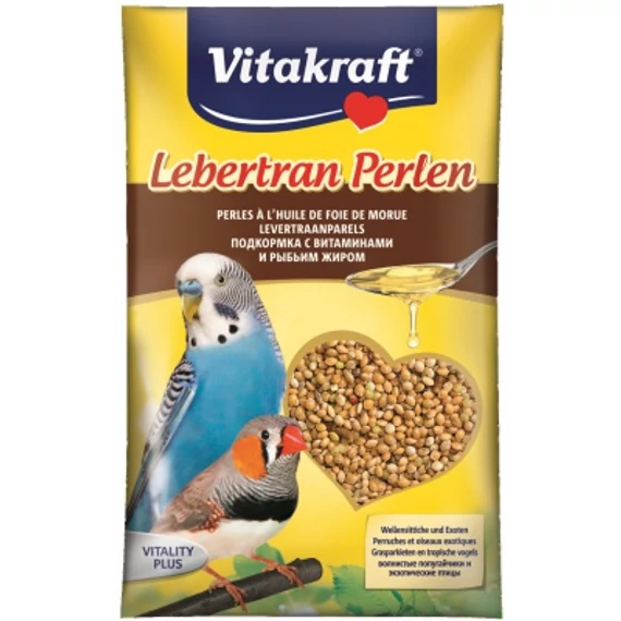 Vitakraft kismag csukamájolajos hullámospapagájoknak 20 g