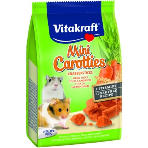 Vitakraft Mni Carotties rágcsálóknak 50 g