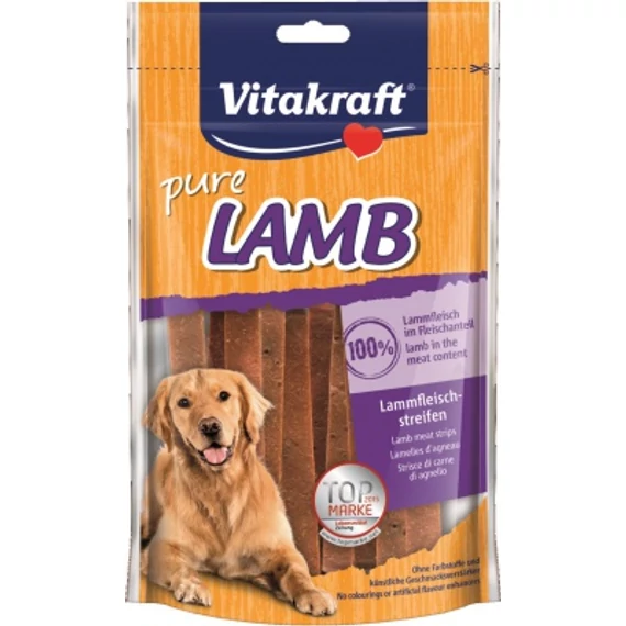 Vitakraft Pure Lamb bárányhús csíkok 80 g