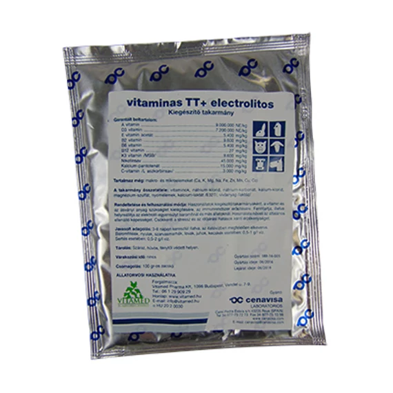 VITAMINAS TT + ELEKTROLITOK  100 G