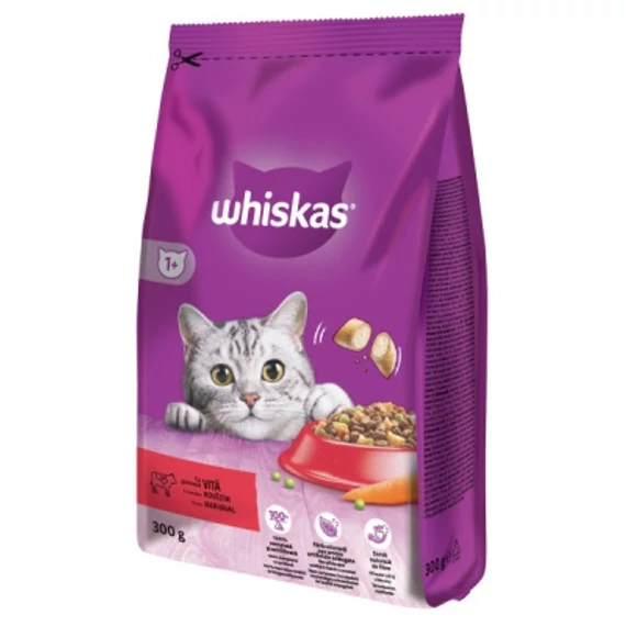 Whiskas szárazeledel marhával 300 g