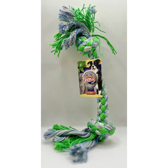Panzi kutya rágókötél 20cm, zöld