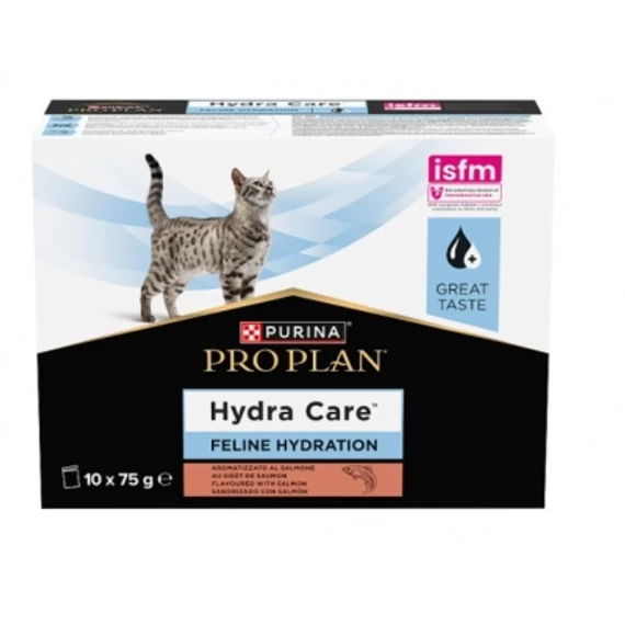 Pro Plan Hydra Care Feline Hydratation nedves eledel - lazaccal 10 x 75 g