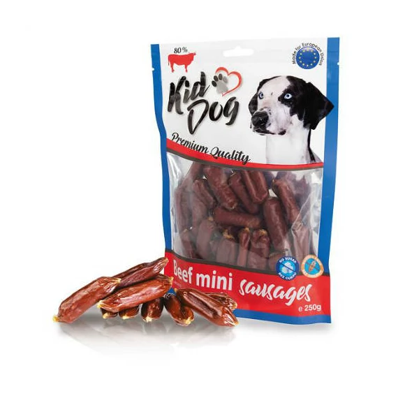 KIDDOG marhahúsos minikolbász 250 g