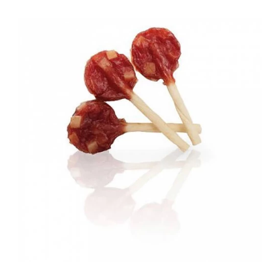 KIDDOG BUFFET LOLLIPOP csirkés sajtos nyalóka 9cm/ 8g 100db/cs. 100 db-os kiszerelés!