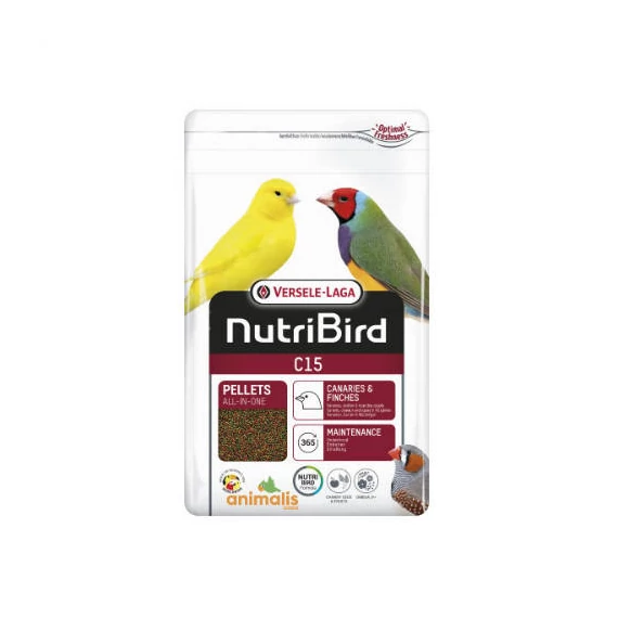 PR. Nutribird C15 pellet kanári és pinty 1kg