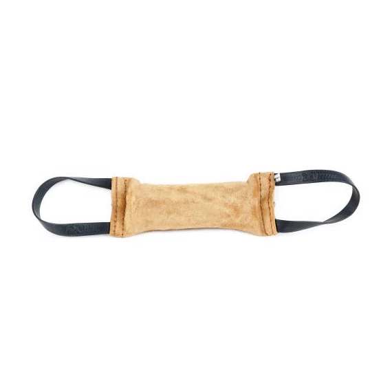 Julius-K9 - Harapópárna (bőr) kutyakiképzéshez (25cmx5,5cm) dupla foggantyúval