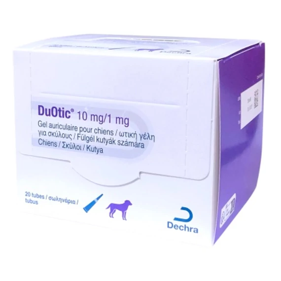 DUOTIC 10MG/1MG FÜLGÉL KUTYA 20X