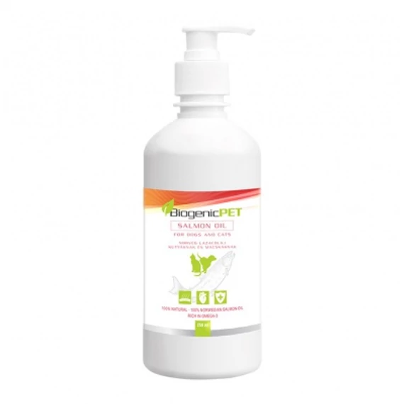 BiogenicPet Norvég Lazacolaj 250 ml
