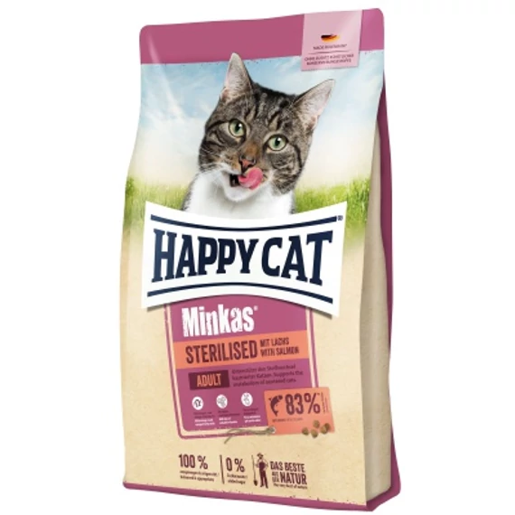 HC MINKAS STERILISED SALMON 10 KG