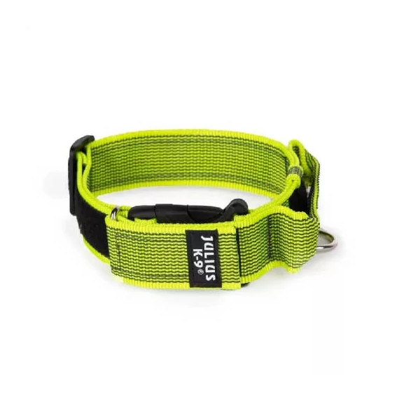 Julius K-9 Color&Gray nyakörv (40mm/38-53cm) neon