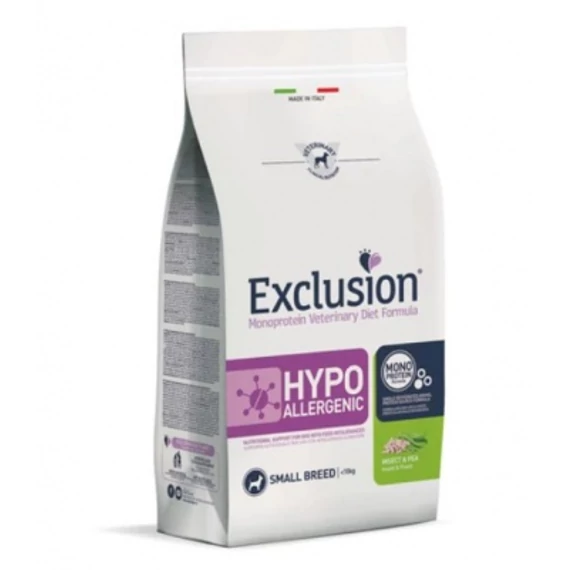 Exclusion Hypoallergenic Insect & Pea Small Breed száraz kutyatáp 2 kg