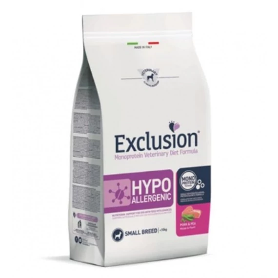 Exclusion Hypoallergenic Pork & Pea Small Breed száraz kutyatáp 2 kg