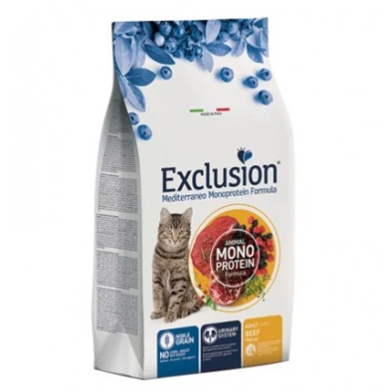 Exclusion Mediterraneo Monoprotein Beef száraz macskatáp 300 g