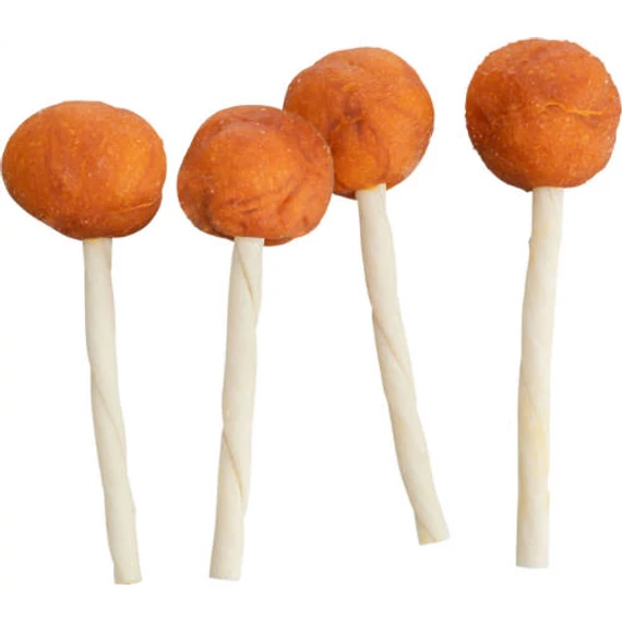 Trixie Chicken Cheese Lolly - jutalomfalat (tőkehal) kutyák részére (9cm/15g) - ömlesztve (60db/csomag) 60 db-os kiszerelés!