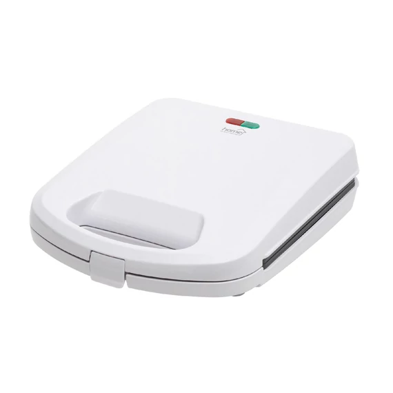 HOME HGP4 panini szendvicssütő, 1200 W, nagy sütőfelület, tapadásmentes, jelzőfények