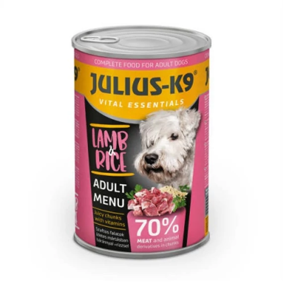 Julius-K9 Vital Essentials Adult Menu - Lamb & Rice 1230 g