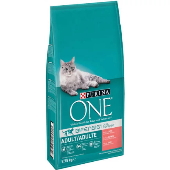 PURINA ONE Lazacban gazdag száraz macskaeledel 9,75kg