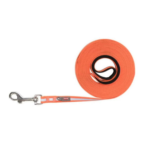 Trixie Easy Life Lead - nyomkövető póráz (narancssárga) kutyák részére (L-XL) 10m/17mm
