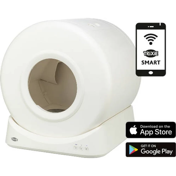 Trixie Smart cat toilet, plastic - okos macska WC, műanyag, 51x56x54cm, fehér