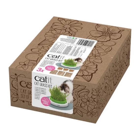 Hagen Catit cat grass kit, cicafű ültetéshez magok (3db)