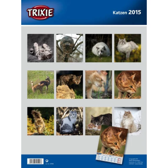 trixie 12592 naptár cicák