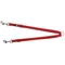 Trixie Premium Coupler - páros póráz - piros - (XS-M) 40-70cm/15mm