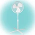 Home SF 40 WH/M álló ventilátor, 40 cm-es lapátátmérő, állítható magasság, 3 fokozat, 40W, fehér