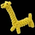 ReptiPlnet Giraffe cotton rope toy - játék (rágókötél, zsiráf forma) kutyák részére (26cm)
