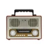 SAL RRT3 retro táskarádió, stereo multimédia lejátszó, BT, USB/microSD, AUX, 3-sávos rádió, hálózati/elemes