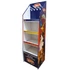 Panzi Display, széles, 4 polcos, színes karton 50cmx160cm