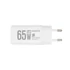 HOME SA65PPS USB hálózati szupergyors töltő, 65Watt, 2in1: USB-A + USB-C aljzat, QC + PD + PPS gyorstöltés, GaN technológia