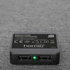 HOME MSC10W hordozható napelemes USB töltő, összecsukható, 10Watt, 2xUSB, LED töltésjelző, felakasztható, tartozék karabinerekkel