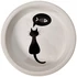 Trixie Ceramic Bowl - kerámia tál (fehér, mintás)  macskák részére (0,25l /Ø13cm)