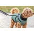 Trixie Coat Pontis with Harness - kabát hámmal (kék-szürke, vízlepergető) kutyák részére (XS) 30cm
